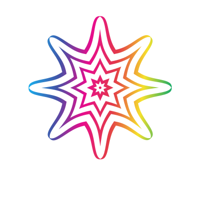 colorful star shape 1