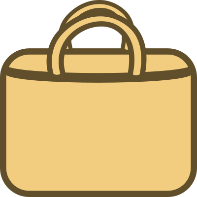 shopping bag logo icon
