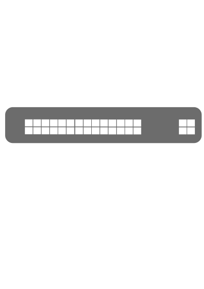 icon network switch generic grey