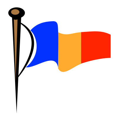 rod and flag