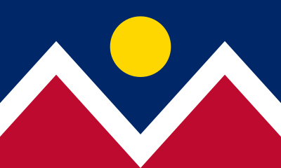 Flag of Denver Colorado 1