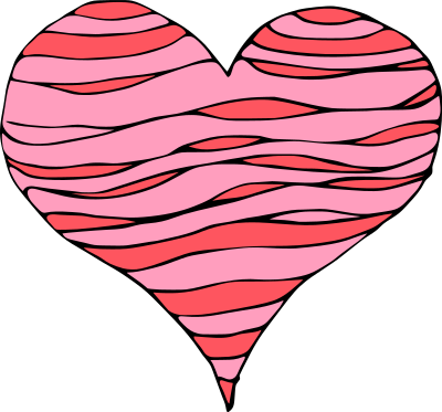 heart sketch color