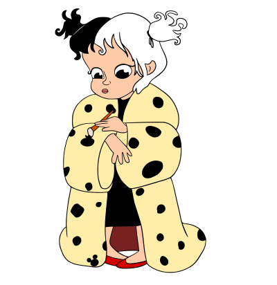 Toddler Cruella