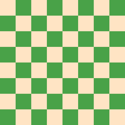chessboardgreenandbisque