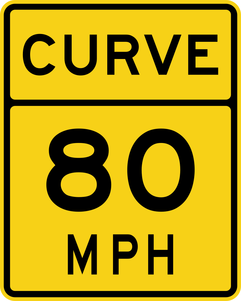 Advisory Curve Speed English