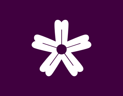 Flag of Iwaki Aomori