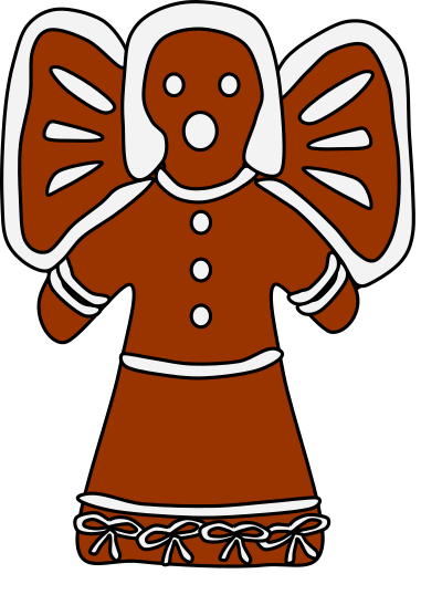 gingerbread angel