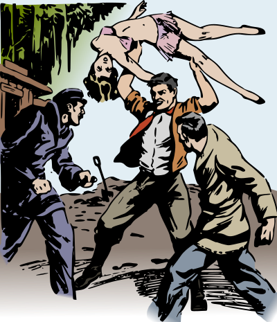 death trail scene color