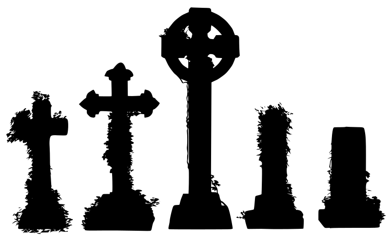 cross grave marker