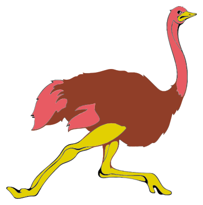 Running Ostrich