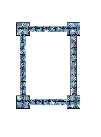 maze frame color