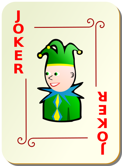 Ornamental deck Red Joker