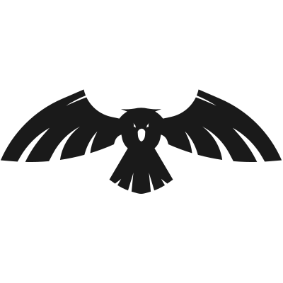 flying bird silhouette
